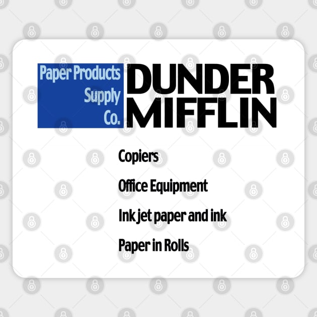 Dunder Mifflin Sticker by bluesentinel87